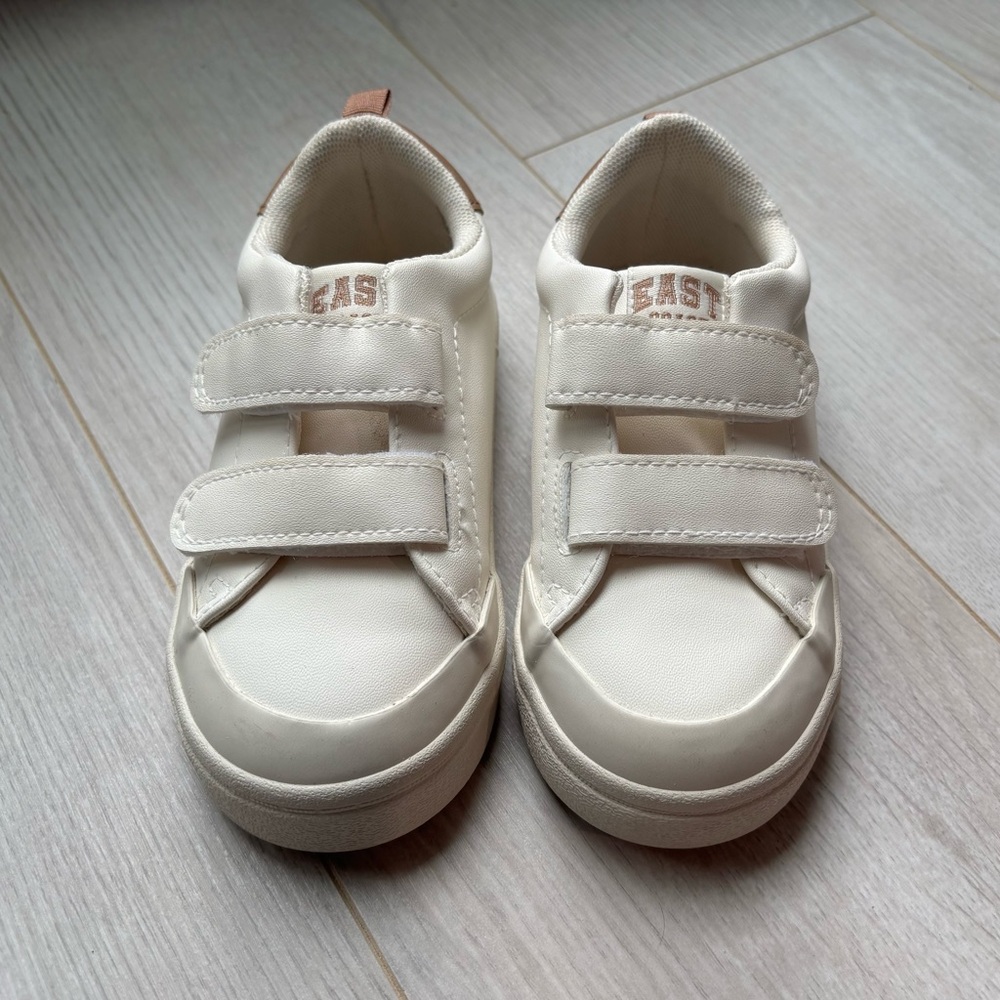 NWT - H&M | Kids White Sneakers with Velcro Straps